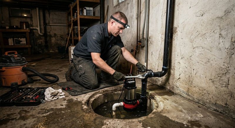 Sump Pump Maintenance in Topeka, KS