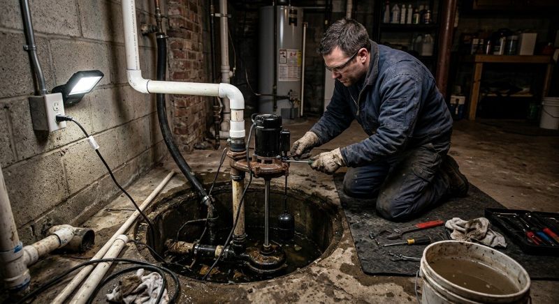 Sump Pump Repair in West Des Moines, IA