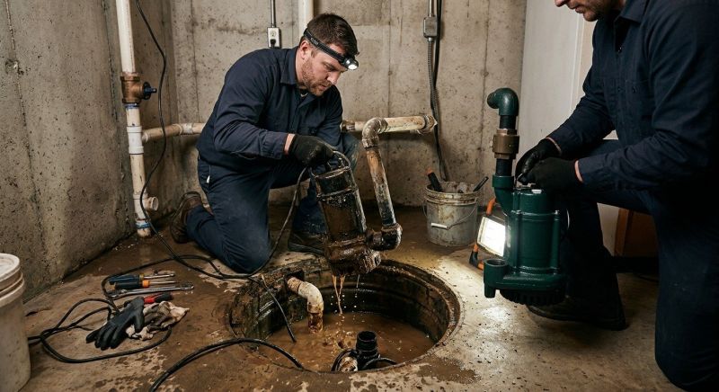 Sump Pump Troubleshooting in West Des Moines, IA