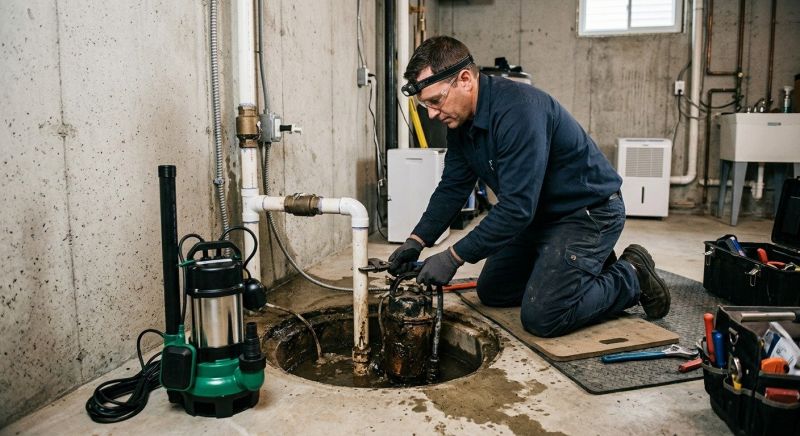 Commercial Sump Pump Repair in West Des Moines, IA