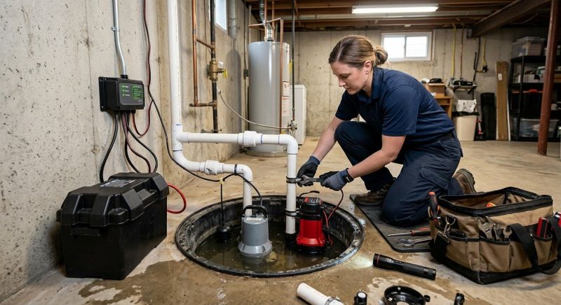 Sump Pump Maintenance in Springfield, MO