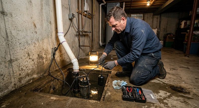 Sump Pump Replacement in Providence, RI