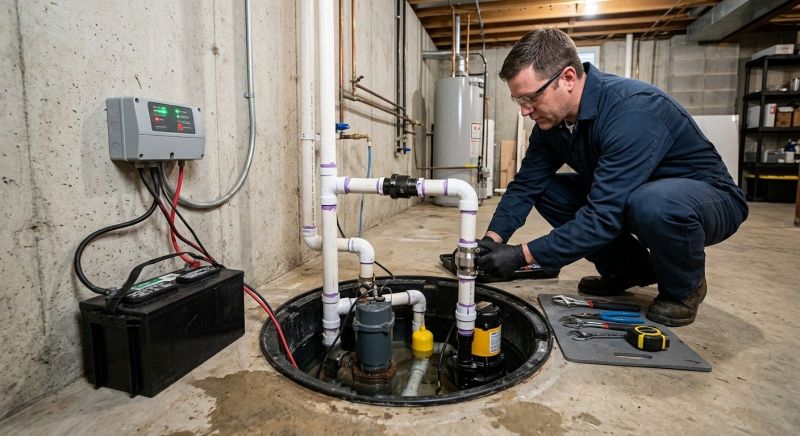 Sump Pump Troubleshooting in West Des Moines, IA